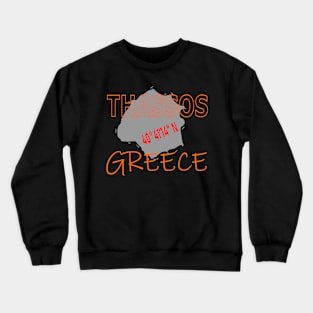 Greece, Thassos Crewneck Sweatshirt